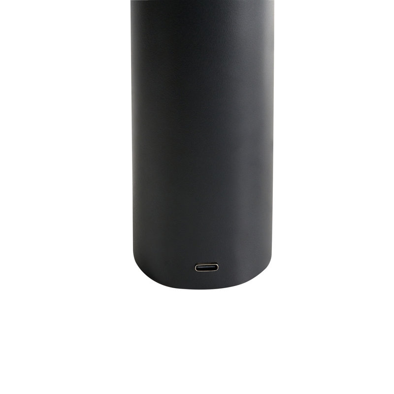 Branimira Wireless LED Table Lamp Branimira with Dimmer Metal Black, Black