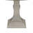 Taranto 59" Round White and Gray Dining Table