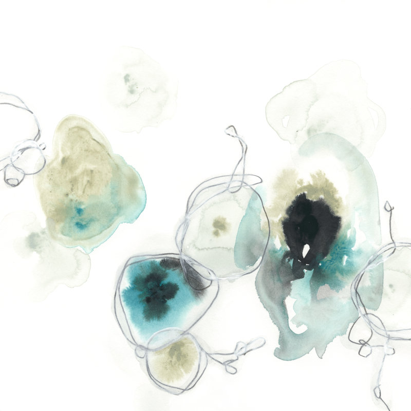 " Microcosm I " by June Erica Vess, 20" H x 20" W x 1.25" D