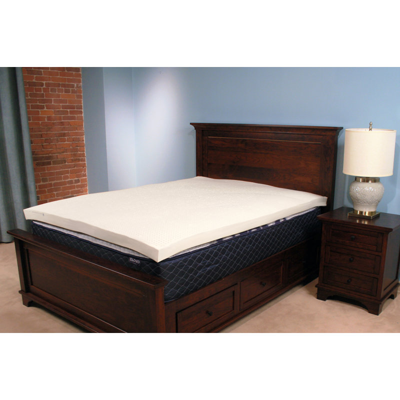 Compton Latex Mattress Topper, Twin XL, 3"