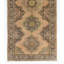 Tapis de couloir vintage turc Oushak
