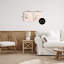 Ensemble de 2 plaques murales Sweetest Brown Birds Branch, design par Lisa Wehmeyer