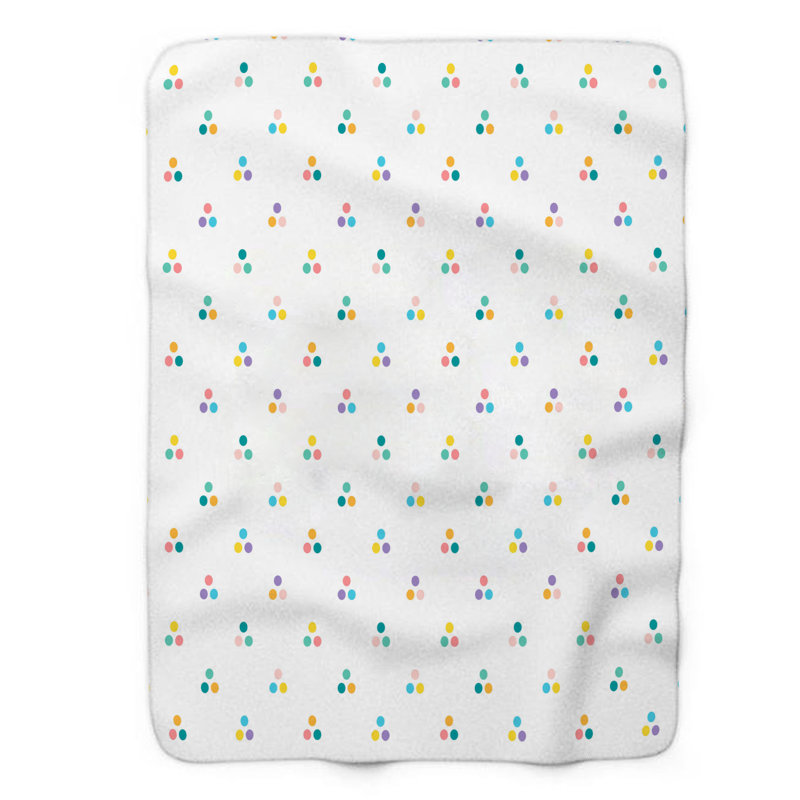 Doux spectre - doudou Sherpa de qualité supérieure 1 pièce, Grand lit
