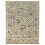 Abinesh Wool Floral Area Rug