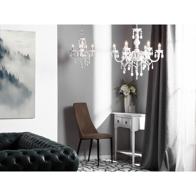 Christie 6 - Light Candle Style Chandelier
