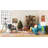 Ceramic Slim Textured Bottleneck Decorative Vase with Varying Patterns Set-284294632