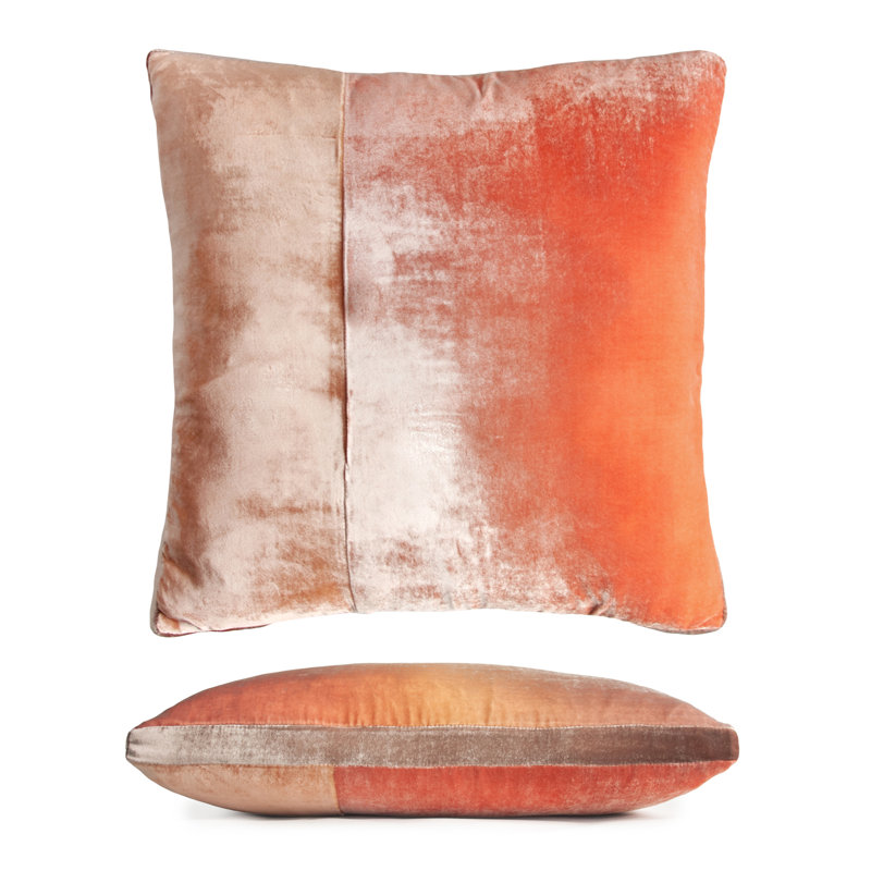 Square Pillow Cover & Insert, Sunstone, Square 20"