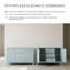 Buffet avec 3 tiroirs et portes à fermeture en douceur Artistic Wave-design-1867260686