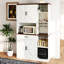 Buffet 71 "avec garde-manger et armoire de cuisine 71 po