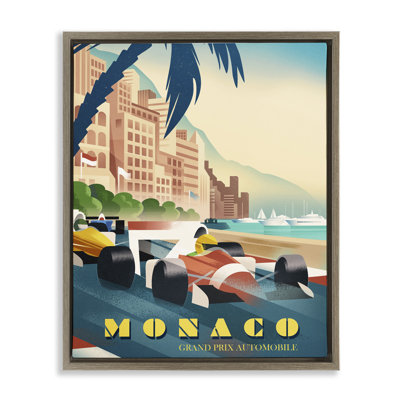 Monaco Grand Prix Racing Floating Frame, design by Martin Wickstrom
