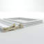 Ensemble de lambris à panneau carré empilé 94 1/2 po (H réglable de 96 à 120 po) Ashford