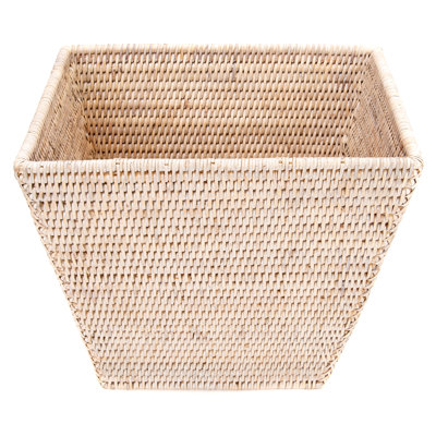 Panier à déchets en rotin Kana