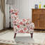 Chaise d'appoint l 27,95 po avec pieds en bois