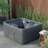 AquaRest Discover AR150 Standard 4-Person 12-Jet Plug & Play Hot Tub with LED Waterfall and Friction Heating-21378825