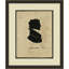 Colonial Male Silhouette 6 Print