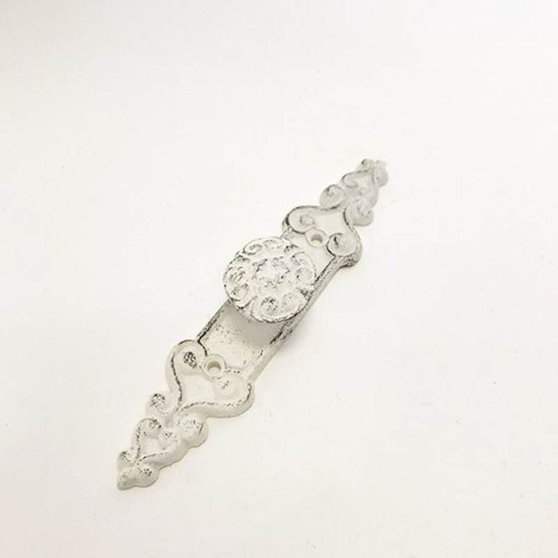 Poignée ronde de 1 po de diamètre, Blanc