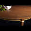 Norris Oval Walnut Wood Dining Table