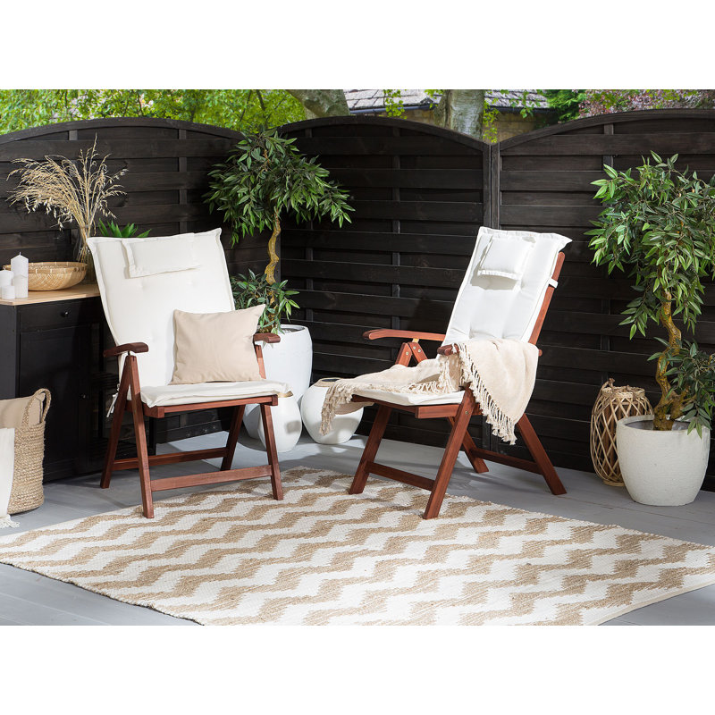 Bordbeck Seat/Back Cushion, Cream