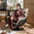Spacious, quiet and elegant rotating chair-1676261640