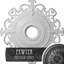 Médaillon de plafond Endurathane Dauphine, diamètre extérieur 33 7/8 po x P 1 3/8 po (convient aux auvents jusqu'à 13 1/4 po), finition cuivre antique peint à la main-29061892