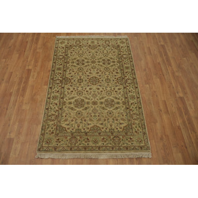 Intricate Motif Luxury Agra Oriental Rug 4x6