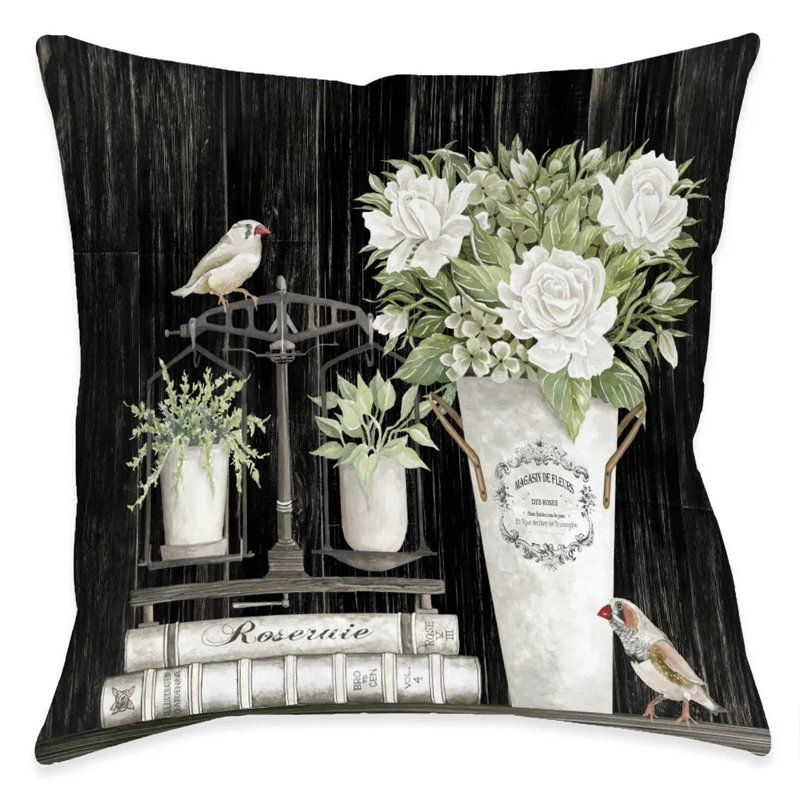 Coussin Roseraie