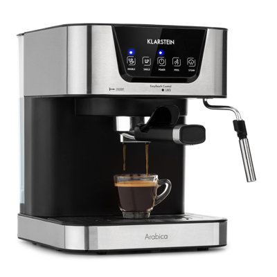 Klarstein Arabica Semi-Automatic Espresso Machine Cappuccino