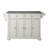 Monty 51.5" Kitchen Island with Granite Top and Locking Wheels-1343610412