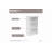 Modular Storage 106.97" W 18-Shelf Wood Closet System-98788123