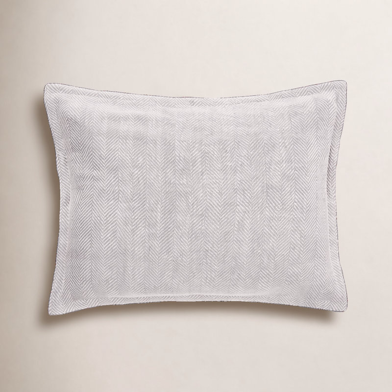 Orson 100% Cotton Sham, Pearl Gray, Standard