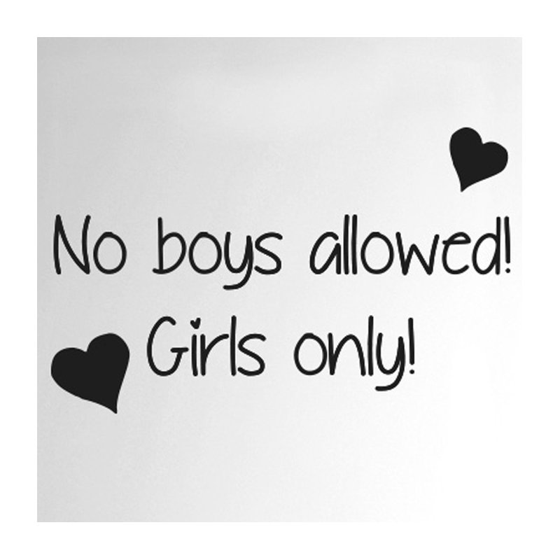 Wall Decal, Black