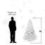 Arbre de Noël artificiel blanc Starhaven-120358577