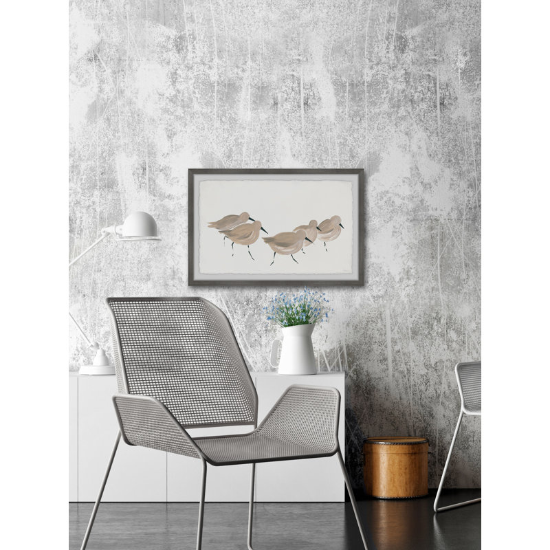 Little Brown Birds by Parvez Taj - Single Picture Frame Print, 20cm H x 30cm W