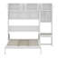 Lit escamotable avec garde-robe et armoire supérieure, lit escamotable en bois avec tablettes-1940199239-1940199238