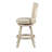 Swivel Solid Wood Counter Stool-617742572