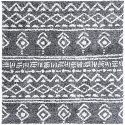 Mackey Southwestern Ivory/Gray Area Rug