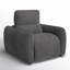 Pompeo Upholstered Recliner Armchair-1287284501