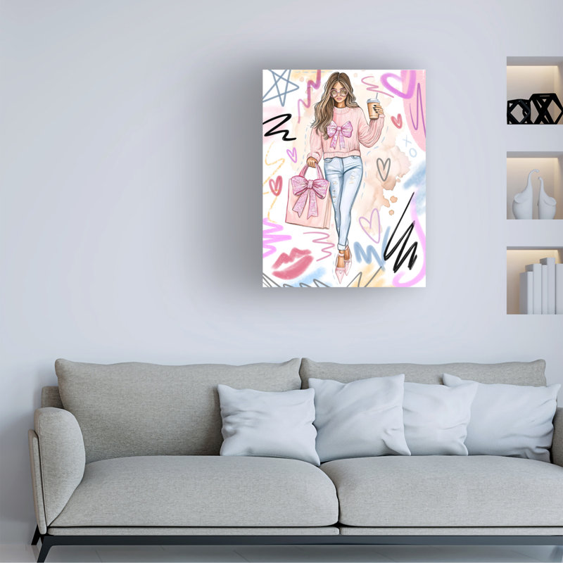Art sur toile Jess Stempel Fashion 2, H 47 po x l 35 po