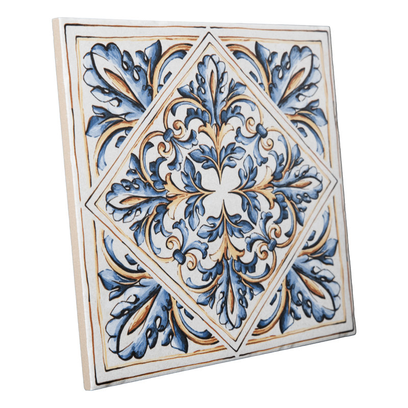Toscana 7-7/8 In. X 7-7/8 In. Porcelain Floor And Wall Tile