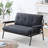 Upholstered Loveseat Sofa