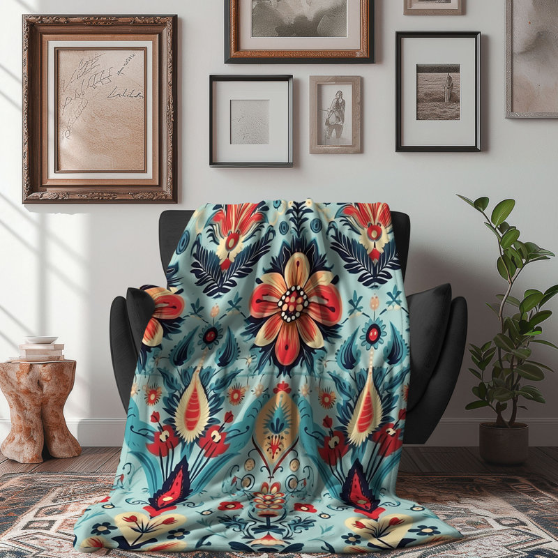 Boho Colors - 1 pièce de qualité supérieure, Grand lit