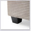 Grand canapé modulaire en velours côtelé en forme de L 134 * 54 "avec port de charge USB-519414444