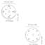 Steel Concrete Mount Umbrella Base-70768063