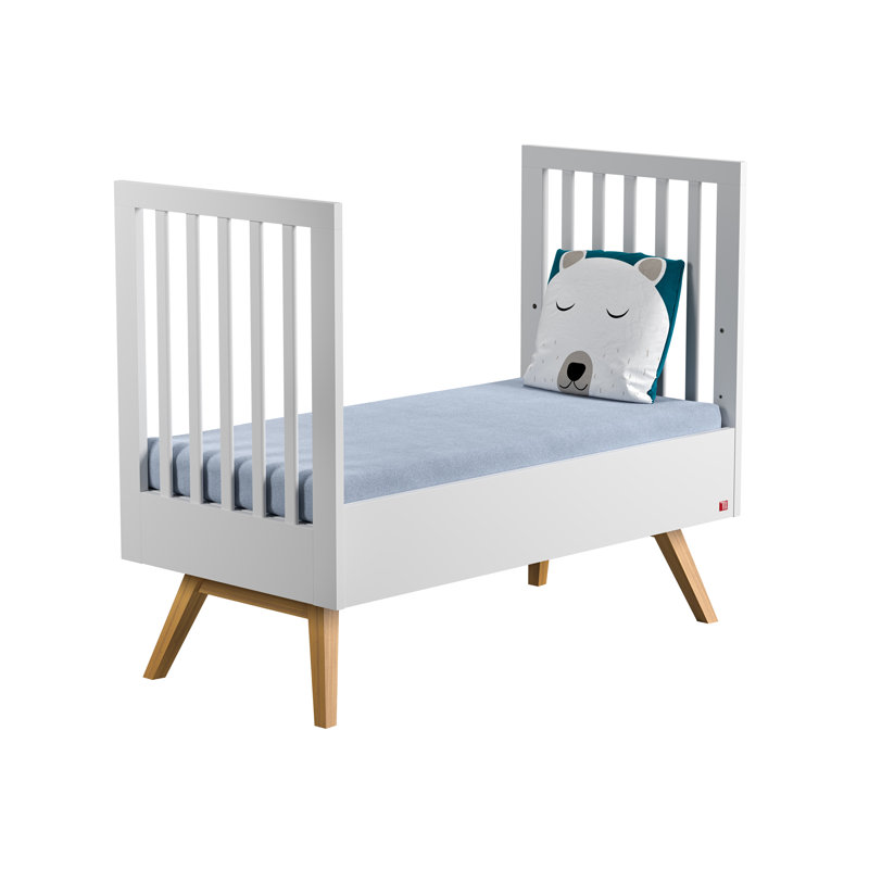 Horta 2 Cot Bed, White, 60 x 120 cm