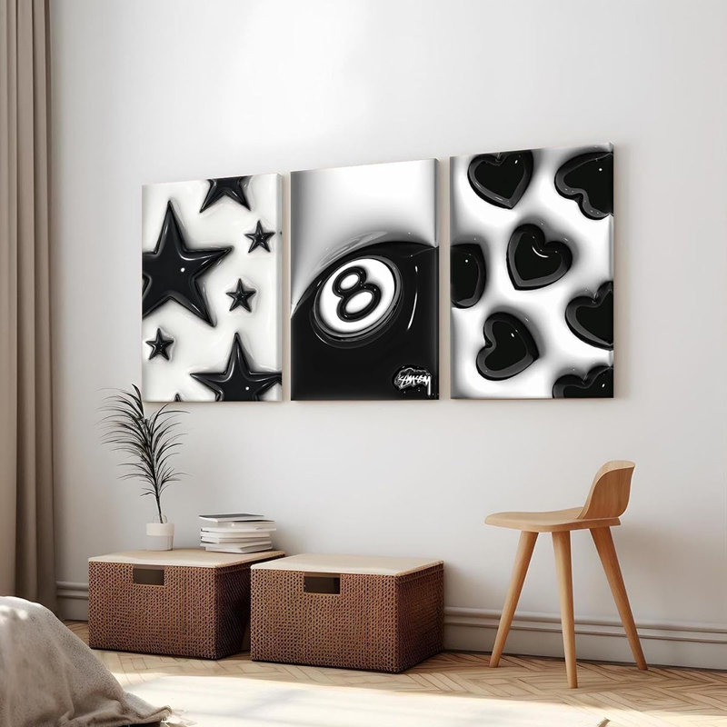 3 Piece Wrapped Canvas Print