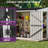 6.3 ft. W x 4 ft. D Metal Lean-to Storage Shed