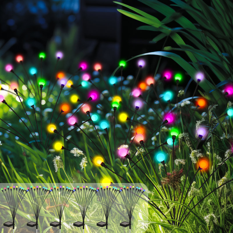 Plastic Solar Powered Pathway Light Pack