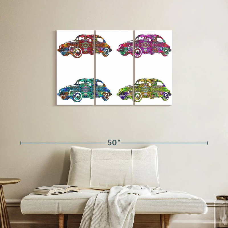 Mehar 4 VWv¢s, 24" H x 38" W