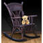 Chaise berçante en osier pour enfant Deas-1367476524