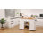 Kitchen Island With Drop Leaf, Tilt Out Kitchen Trash Cabinet, Rolling Storage Cart With Lockable Wheels & Adjustable Shelves-1910262247